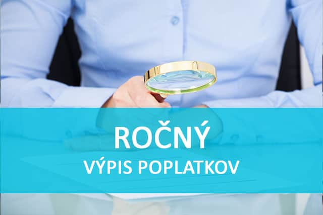 Ročný výpis poplatkov bánk