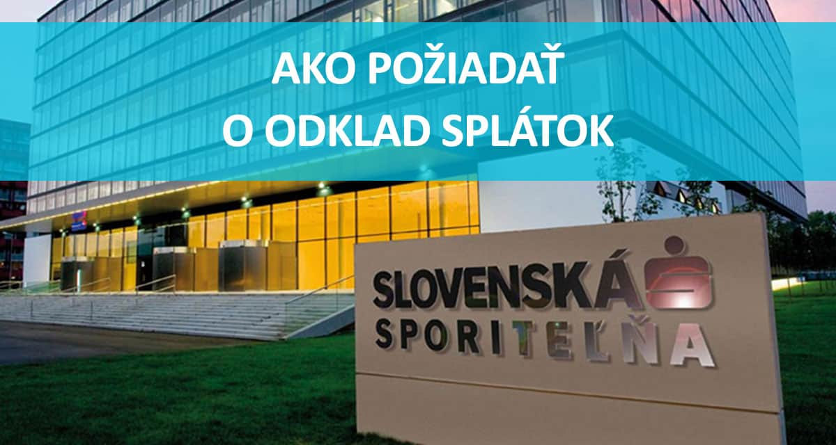 SLSP odklad splátok