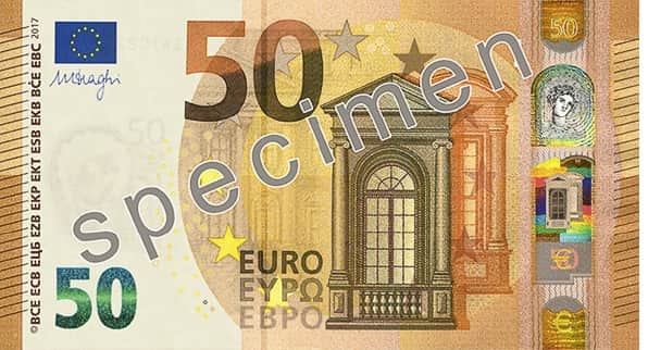 50 eur nova bankovka